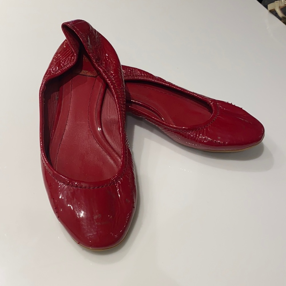 DIOR Christian Dior ballet flats sz 37.5 no CD buckle